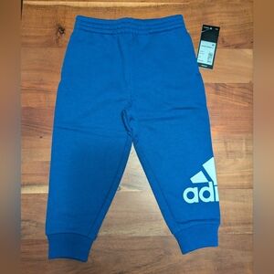 New With Tags  Adidas Kids Blue Jogger Pants 2T